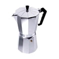 thumbnail image 2 of Bene Casa 3 cup aluminum espresso maker, stove top espresso maker, single shot, dishwasher safe espresso maker with side pour spout, 2 of 2
