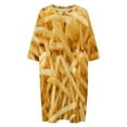 thumbnail image 4 of Club Food Holiccc Sleepshirts For Sleeping Travels Loose Sleepdress Pajama Dress Soft Nightdress Sleepwear, 4 of 7