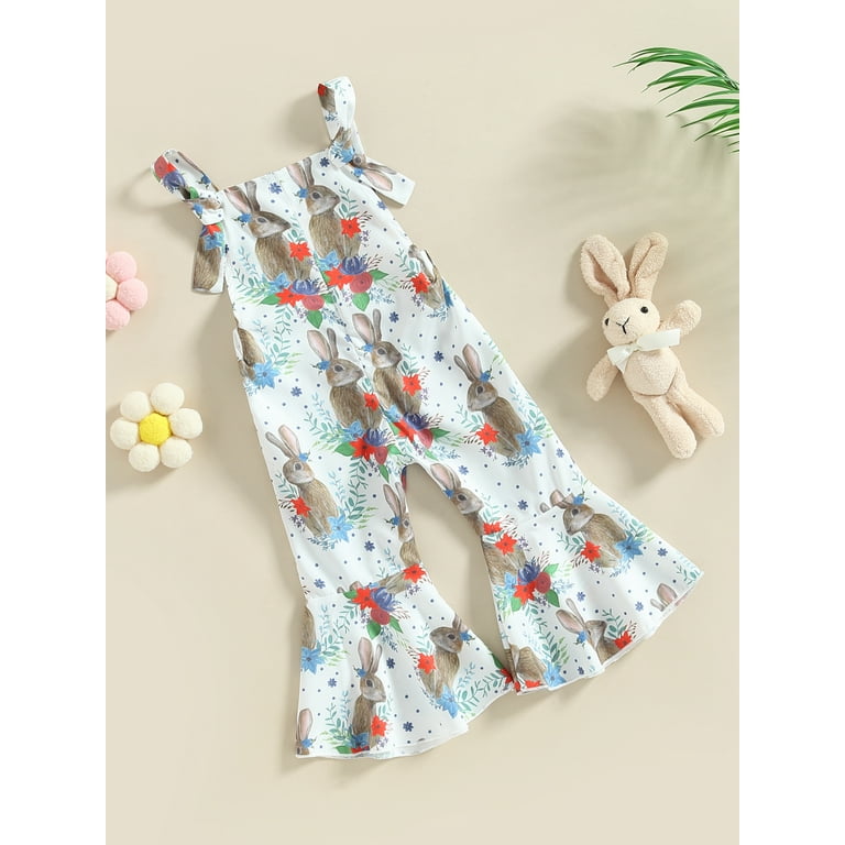 Girls sales easter jumpsuit