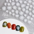 thumbnail image 3 of 1 hoja de pegatinas coreanas para decoración de uñas, nube blanca y azul, pegatina 3D de estrella y Luna, accesorios deslizantes para manicura autoadhesivos de crepuscular puro RE # 53, 3 of 5