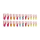 thumbnail image 1 of Seitruly Uñas postizas de ataúd, estilo francés clásico, uñas a presión, cubierta completa, punta de uñas, pegatinas de manicura de viscosidad Arte de uñas Tipo 1 Seitruly CE012296-01B, 1 of 6