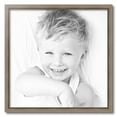 thumbnail image 2 of ArtToFrames 24" x 24" Silver Picture Frame, 24x24 inch Silver Wood Poster Frame (WOM-5023), 2 of 7