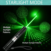 GJX Green Laser Pointer-Long Range Rechargeable Laser Beam,Usb Charging for Hiking,Presentations&Outdoor Use(Professional-Grade Green Light)