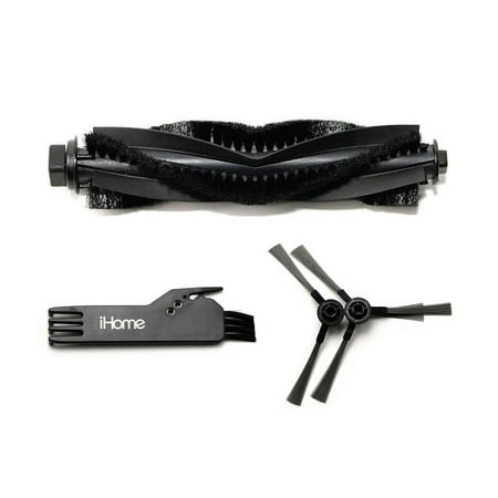 iHome - AutoVac Eclipse Wi-Fi Connected Robot Vacuum & Mop with Mapping HomeMap Navigation and HyperDrive Technology - Black