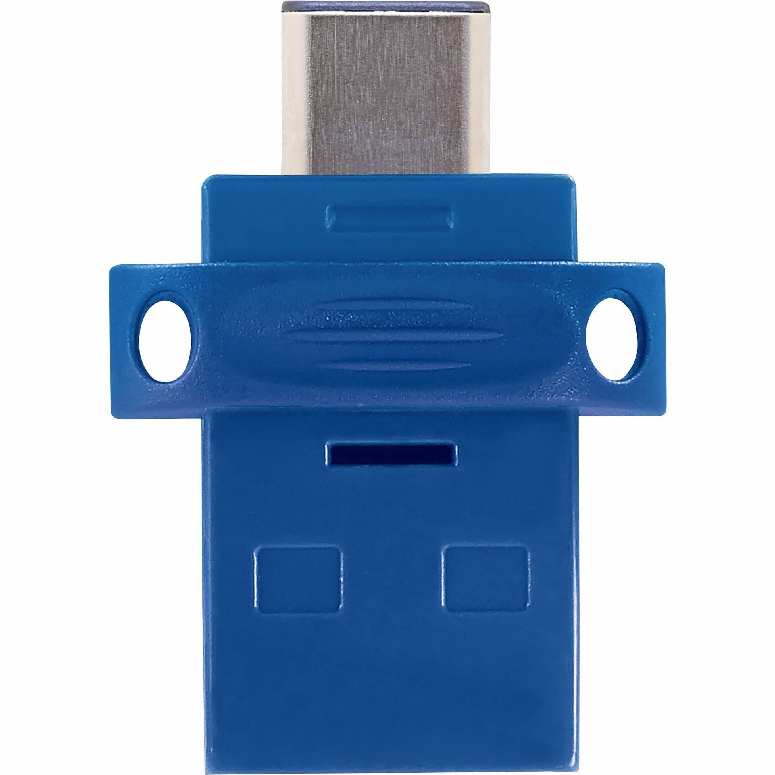 128GB Store 'n' Go Dual USB Flash Drive for USB-C Devices - Blue - 128 GB - USB 3.2 (Gen 1) Type A, USB 3.2 (Gen 1) Type C - Blue - Lifetime Warranty