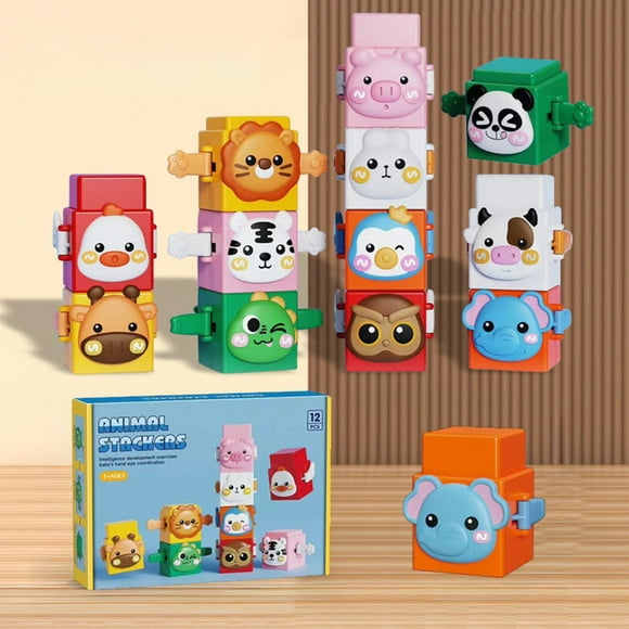 RKSTN Educational Playthings Happy Press Abs Material Linkage Cute Cute Puzzle Small Gifts for Boys and Girls Stress Relief Happy Puzzle Playthings Toddlers Toys