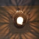 thumbnail image 4 of Porta Tealight Decoración de  hueco de hierro para Dorado Gloria Portavelas candelita, 4 of 9