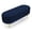 Dark Blue+Flannel, variant on MIKIBAMA 43.5 Inch Beige Oval Linen Storage Ottoman Bench Rubber Wood Legs for Living Room Bedroom Entryway