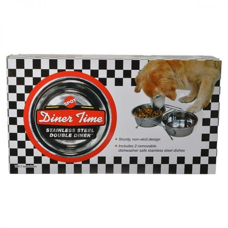 Spot Stainless Steel Double Diner 64 oz (8.5 Diameter)