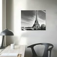 thumbnail image 3 of JRXY  Effiel Tower Canvas Painting Picture City Building Landscape Wall Art Modern Printing Ready to Hang  picture2, 3 of 4