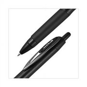 207 Plus+ Gel Pen, Retractable, Medium 0.7 mm, Black Ink, Black Barrel, Dozen | Bundle of 2 Dozen