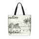 thumbnail image 1 of Fotbe Summer Vacation Scene With Camping Van Bolsa Tote con Estampado para Mujer, Bolsos con Cremallera, Bolsa de Hombro Casual de Gran Capacidad con Bolsillos Internos, 1 of 7