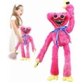 thumbnail image 1 of Peluche HUOGUO Poppy Playtime Huggy Wuggys rosa 40 cm, 1 of 5