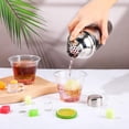 thumbnail image 4 of Cocktail Shaker Acero Inoxidable 550 ml con Colador Integrado Shaker Boston para Coctelería en Casa Bar o Fiesta, 4 of 7