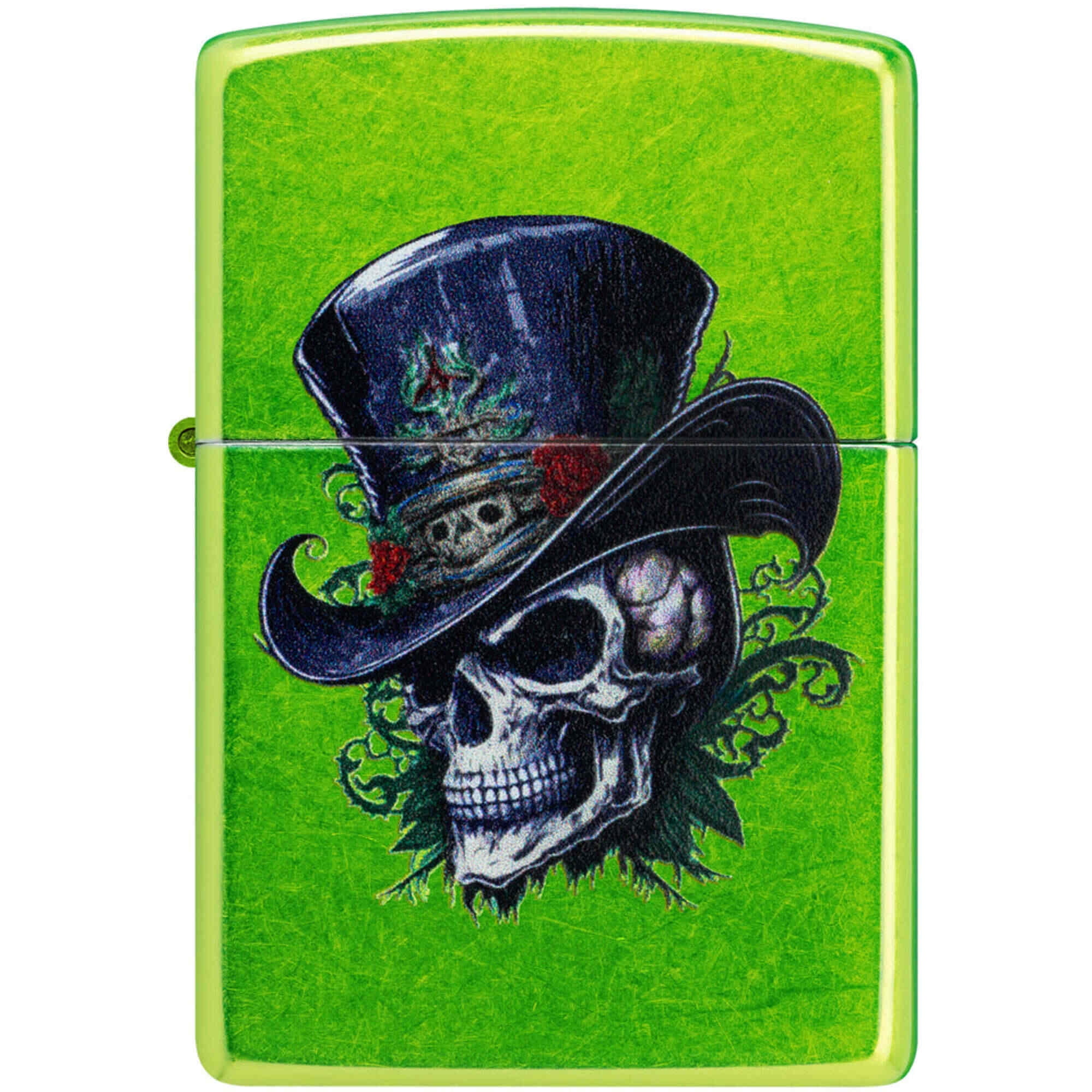 Zippo 46709 Steampunk Skeleton Design Windproof Pocket Lighter