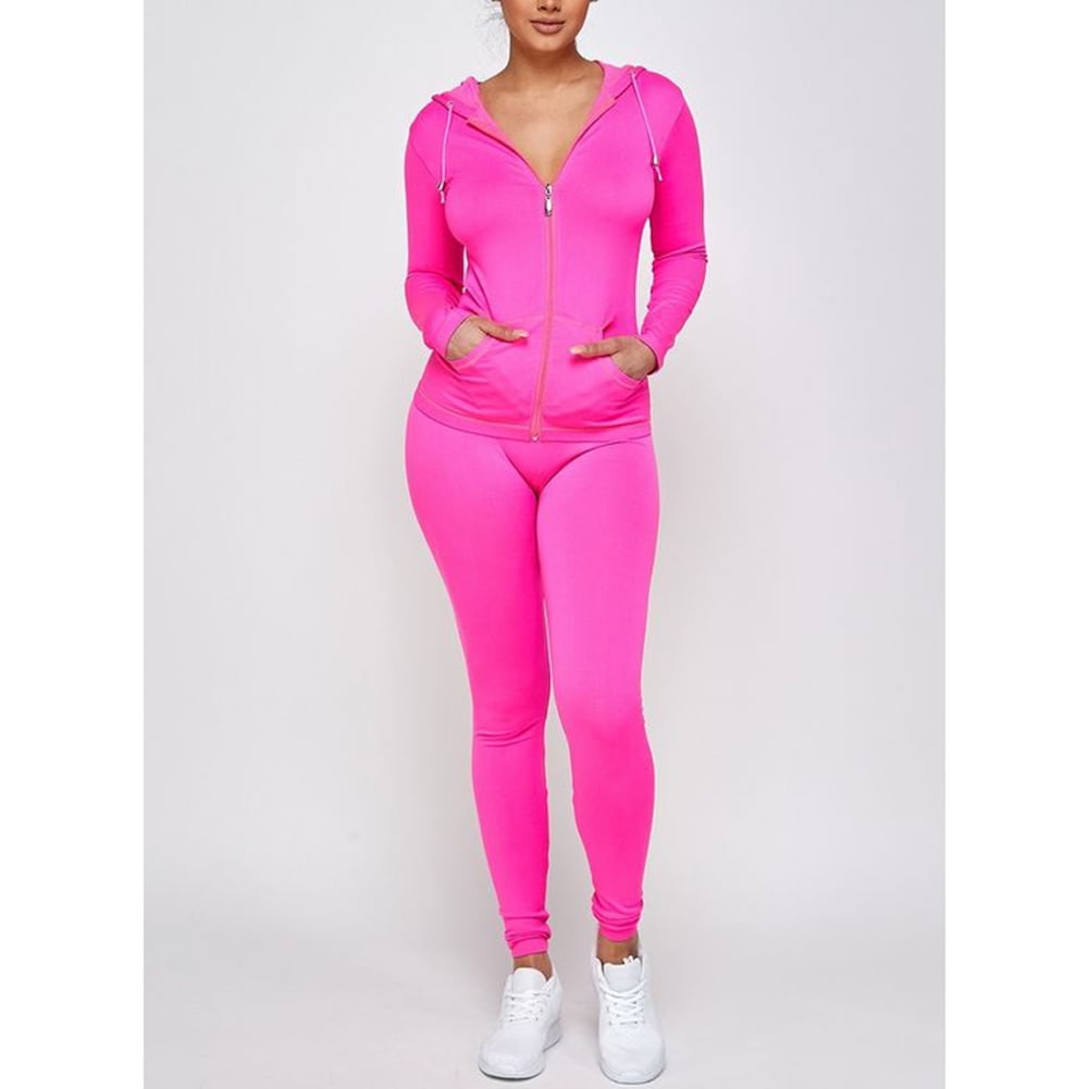 Fitness Gym Yoga Tracksuit Hoodie 