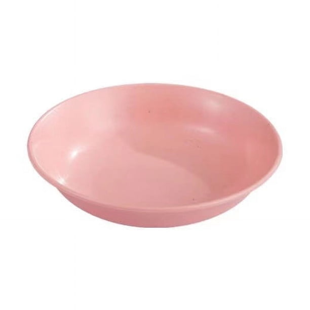 Nvzi Soy Sauce Dish,4Pcs Sauce Small Bowls,Dip Bowls,Sauce Dish,Small Bowls for Side Dishes Sushi Sauce,Wheat Straw Dishes Bowl Mini Appetizer Plates-Round Pink