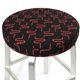 thumbnail image 3 of Disketp Red Snake Funda Redonda para Taburete, Funda de Cojín para Silla de Bar Suave y Elástica-14 inch, 3 of 7