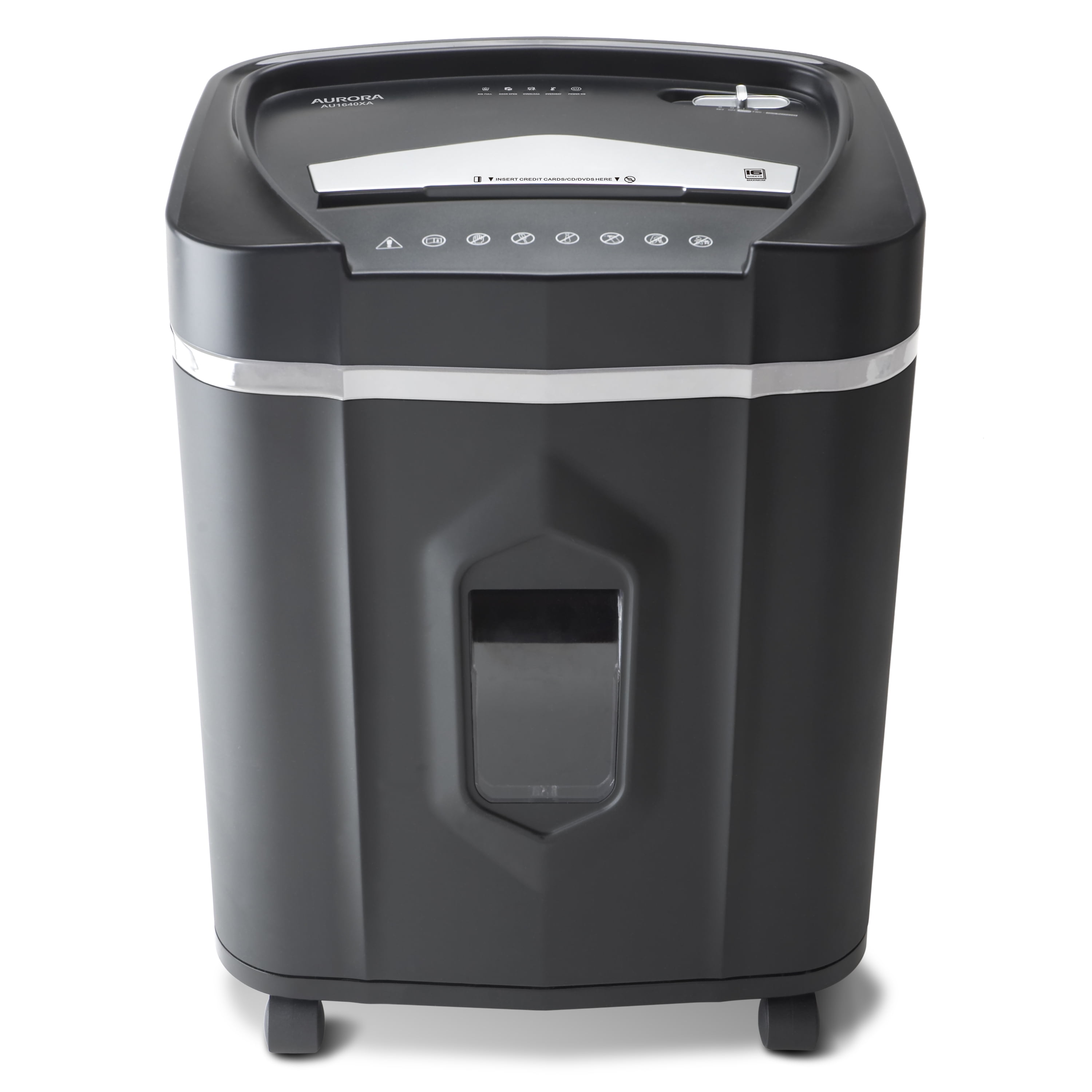 Aurora 16-Sheet crosscut pullout basket, Anti-Jam, CD, 30 min Duty