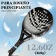 thumbnail image 5 of CAMEWIN 2 Palas de Pádel con Fundas, 2 Raquetas y 4 Pelotas,Kit de Raquetas para Pádel Fabricadas 100% Fibra de Carbono y Núcleo de Espuma Flexible de Memoria EVA, para Principiantes e Intermedios, 5 of 8