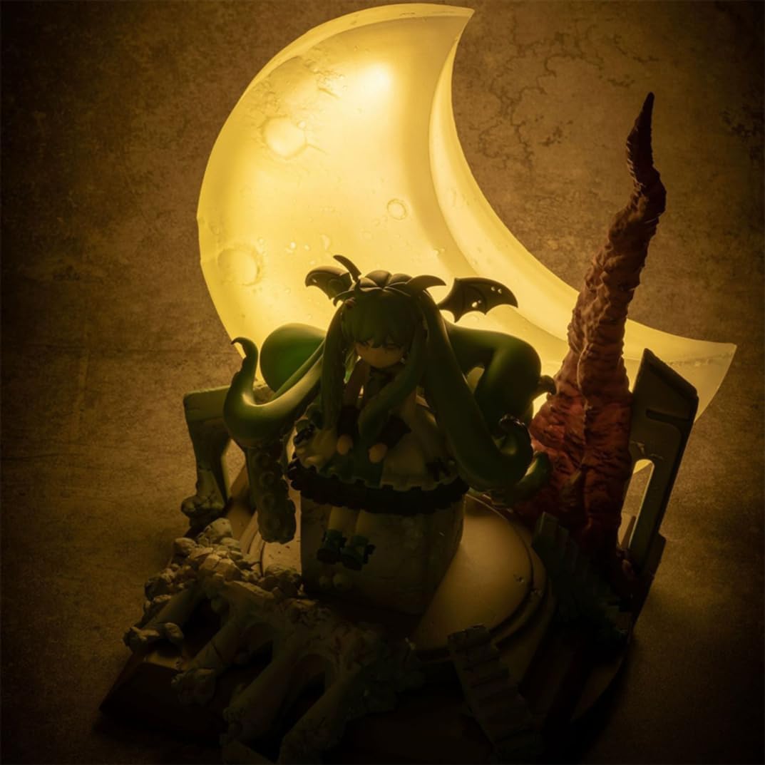 New Luminescence Cthulhu Roo lee ah (cute Ver) Character Anime Model Statue Action Figures Desktop Ornament Popular Decorations Fan Souvenirs Creative Gift Collectable