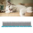 thumbnail image 4 of Pet Steel Combs, Static Stainless Steel Cat Comb with Comfortable Non Slip Handle Two Different Density Wire Teeth to Open Tangled Hair and Make Hair Fluffy, 4 of 7