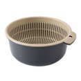 thumbnail image 1 of Double-Layer Sink Strainer Basket - Plastic Fruit/Vegetable Washing Organizer with Drain Holes for Kitchen Use, 1 of 7