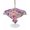 Purple/Pink/Beige, variant on Outdoor Tablecloth with Umbrella Hole for Patio/Picnic/Party/Camping, Farmhouse Flowers Waterproof Table Cloth Square Cover Washable, Spring Watercolor Purple Pink Floral (60"x 60")