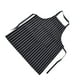 thumbnail image 3 of Delantal De Babero Impermeable, Delantal Rayado Unisex Ajustable Con 2 Bolsillos Para Cocina Panaderos De Cocina Restaurantes, 3 of 7