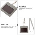 thumbnail image 4 of MasteelfCA 1pc Bus Cards Employee Id Cards Sleeve ID Cards Badge Holder with Hanging Rope, 4 of 7