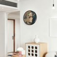thumbnail image 6 of Indoor 12' Voice-Activated Luminous Decoration Wall Clock With LED Night Light Rococo Aesthetic, 6 of 8