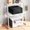 White, variant on Printer Stand for Desk, Desktop Printer Shelf, 3 Tier Desk Shelf for top of Desk, Large Printer Stands Office Organization Shelves for Home Office Printer Fax Book