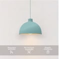 thumbnail image 3 of Lampara de techo colgante decorativo Macaron retro 36 cm de diámetro ilios innova Azul, 3 of 9