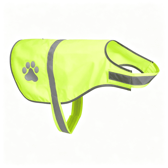 SUBAI Dog Reflective Vest Adjustable Dog Safety Vest Pet K-9 High Visibility Apparel for Outdoor Activities Walking Hunting High Visibility Vest (Medium,Dog Vest)