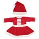 thumbnail image 1 of 1 juego de 70 cm de estatura para niños, traje de Papá Noel para fiesta de Navidad, disfraz de cosplay, sombrero y ropa para niñas, 1 of 8