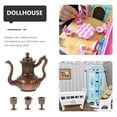 thumbnail image 3 of OULII 1 Set Miniature Teapot Cup Shape Dollhouse Accessories Pot Kitchen Pretend Toy, 3 of 4