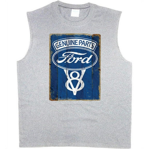 Ford V8 T-shirt Muscle Tee Sleeveless Shirt