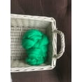 thumbnail image 1 of Nvzi 100g Wool Roving Yarn, Fiber Roving Wool Top, Wool Felting Supplies, Pure Wool, Chunky Yarn, Spinning Wool Roving for Needle Felting Wet Felting DIY Hand Spinning ,Green, 1 of 4