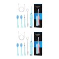 thumbnail image 1 of Minnieouse Limpiador de eléctrico para manchas, instrumento eliminador de placa sónica, Kit de limpieza de irrigador Oral para hombres y mujeres Azul 2piezas Minnieouse CBP138450, 1 of 1