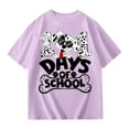 thumbnail image 2 of SHenli Boys Button Down Shirt Red Crew Neck Short Sleeve Comfy Pullover Tops T-Shirts Toddler To Big Kid Sizes, 2 of 3