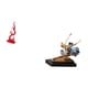 thumbnail image 5 of Estatua abstracta de bailarina de ballet con fuego, figura de resina con forma de llama, escultura moderna, adorno, regalo para patio, oficina, estant, 5 of 8