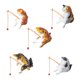 thumbnail image 4 of Mini gatos para decorar el interior del coche, divertidos adornos para la oficina, estantería y escritorio. estilo C, 4 of 9