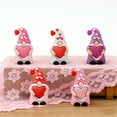 thumbnail image 6 of Cute Pink & Red Dwarf Resin Statue - Valentine's Day Gift, Couple Gnome Decorations, Desktop Decoration for Study, Bedroom, Office, Foyer, Home & Shelf Decorative Ornament (1pc/25pc), 6 of 6
