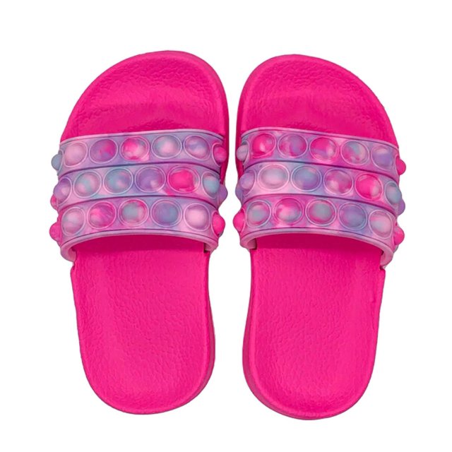 Sandalias fucsias Bari Lynn modelo INNOUTSLIDES rosa 15