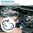thumbnail image 3 of Unique Bargains 1 Pcs Car Fuel Injector Engine Wire Harness Replacement for Ford F250 F350 F450 F550, 3 of 7