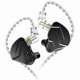 thumbnail image 1 of wonima11 KZ ZSN Pro X Dual Driver in Ear Earphone 1BA 1DD Wired Earphone HiFi Sport Gaming Earbuds Headphones Compatibility for Phone Computer Tablet, 1 of 1