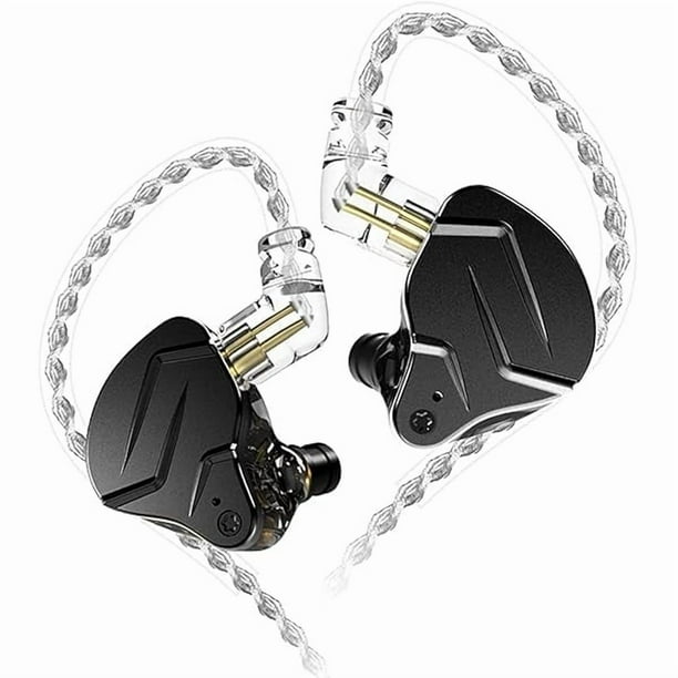 wonima11 KZ ZSN Pro X Dual Driver in Ear Earphone 1BA 1DD Wired Earphone HiFi Sport Gaming Earbuds Headphones Compatibility for Phone Computer Tablet