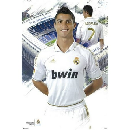 Cristiano Ronaldo Poster - Cristiano Ronaldo Poster Amazing Shot New 24x36