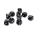 thumbnail image 1 of Juego de 50 dados opacos de seis caras con puntos, 50 D6, juegos de rol D&amp;D, 12 mm, 7 colores, 1 of 5