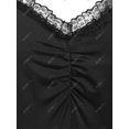 thumbnail image 3 of Vestido Talla Extra Panel Encaje Transparente Sin Mangas Rosegal Vestidos casuales de talla grande, 3 of 5